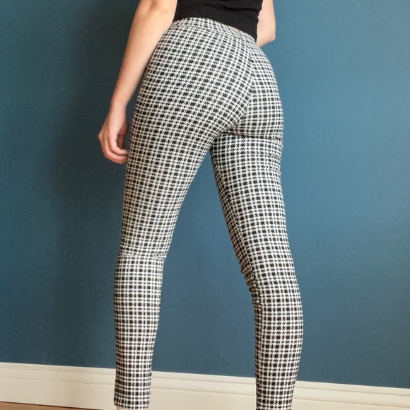 Leggings à motifs pattes de poule - Picture 5 of 5